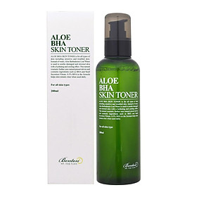 Nước hoa hồng cân bằng da chiết xuất lô hội Benton Aloe BHA Skin Toner 200ml
