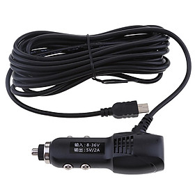 Car Charger for Various GPS SAT Navigators Driving recorder Car Vehicle Mini USB Cable Power Cord Charging Adapter