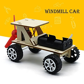 Đồ chơi khoa học Stem Toys - Windmill Car - Xe chạy bằng cánh quạt