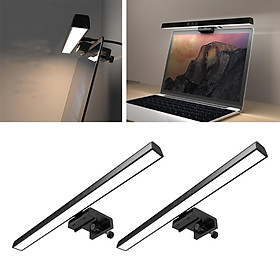 2x Computer Monitor Light Desktop PC LED Screen Lamp Bar Eye Protector Dimmable Adjustable Brightness for Home Study Room Office