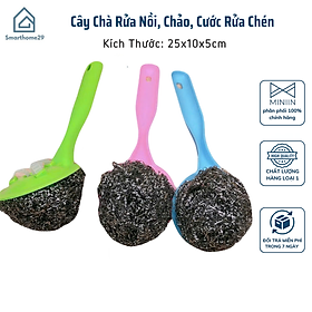 Mua Cây Chà Rửa Nồi Chảo  Cước Rửa Chén Có Cán Cầm  Thiết Kế Thông Minh - HÀNG CHÍNH HÃNG MINIIN