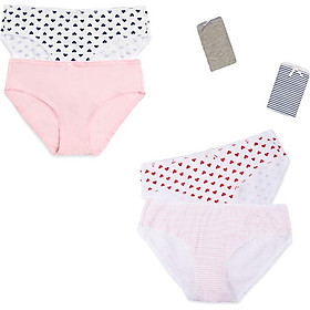 Combo 06 quần lót nữ cotton họa tiết Vera