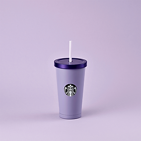 Mua Ly Starbucks Cold Cup 18Oz (532ml) SS Purple And Blue