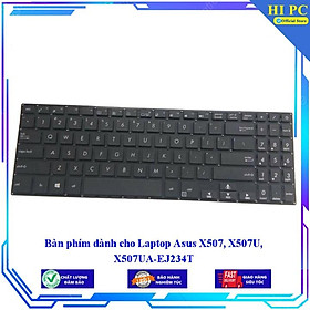 Bàn phím dành cho Laptop Asus X507 X507U X507UA-EJ234T - Hàng Nhập Khẩu