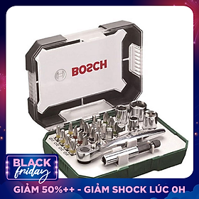 Bộ vặn vít đa năng Bosch 26 chi tiết