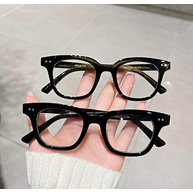 Kính nam Mắt vuông basic chống ánh sáng xanh giúp bảo vệ mắt