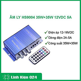Mua ÂM LY HS9004 35W+35W 12VDC 5A