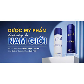 [COMBO] 1 Gel Rửa Mặt Nam KShinecos Expert Skincare Facial Cleanser For Men Premium 150ml +  1 Dung Dịch Vệ Sinh Nam KShinecos Intimate Wash Premium Hàn Quốc150ml