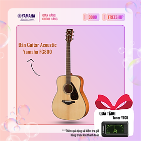 Hình ảnh Đàn Guitar Acoustic YAMAHA FG800 - Thiết kế đơn giản, truyền thống, phù hợp cho người mới bắt đầu chơi đàn, Hàng chính hãng