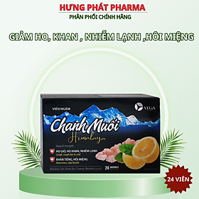 Viên ngâm chanh muối Himalaya giảm ho gió, ho khan,khản tiếng