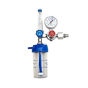 Zinc Alloy Oxygen Pressure Reducer Regulator Flowmeter Gauge Inhalator