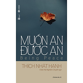 Hình ảnh sách Muốn An Được An (Tái bản 2021)