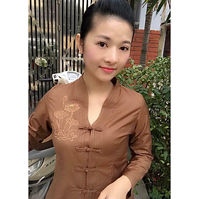 Áo Lam Đi Chùa - Bài Lai Tim Màu Đồng Thêu