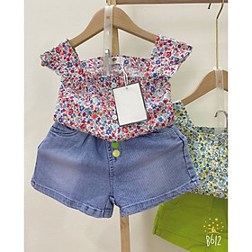Set bộ áo cánh tiên và quần jean dễ thương cho bé gái (từ 12-23kg)