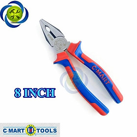 Mua Kìm điện cán xanh đỏ C-Mart B0143-8 200mm 8inch