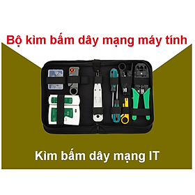 Mua Bộ Kìm bấm dây mạng kiềm bấm RJ45 cho anh em kỹ thuật IT Full