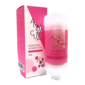 Lõi lọc nước vòi sen Vitamin C Aromacura Shower Filter Korea - Hương Hoa Anh Đào (Cherry Blossom)