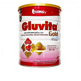 Sữa Bột Dinh Dưỡng Gluvita Gold 900g Dành Cho Người Bệnh Tiểu Đường