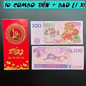 Combo 10 Tờ Tiền Đài Loan Hình Con Cọp lưu niệm Tết 2022 ...