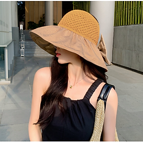 nón rộng vành chống nắng nữ cao cấp, mũ chống nắng chống tia UV thời trang