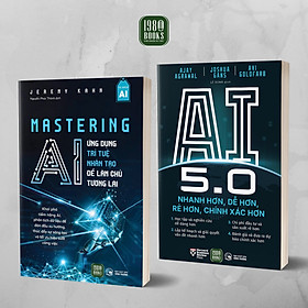 Combo 2 Sách - Mastering AI + AI 5.0 - 1980 Books
