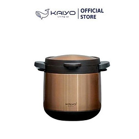 Nồi ủ chân không 2 tay cầm Kitchen Mate Kaiyo KTC-6896, dung tích 4,5L hàng chính hãng