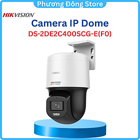 Mua Camera IP Speed Dome HIKVISION DS-2DE2C400SCG-E 2K  DS-2DE2C200SCG-E/ DS-2DE2C200MW-DE(F0)(S7)có màu ban đêm  đàm thoại 2 chiều - Hàng chính hãng