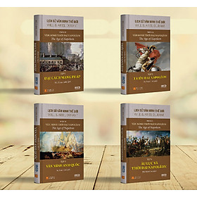 Hình ảnh Sách IRED Books - Lịch sử văn minh thế giới phần 11 : Văn minh thời đại Napoléon (Bộ 4 tập) - Will Durant