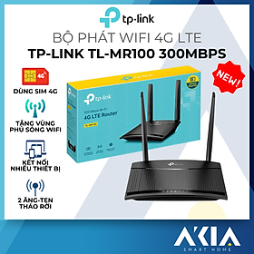 Mua Router Wifi 4G LTE TP-Link TL-MR100 - Chuẩn N Tốc Độ 300 Mbps - HÀNG CHÍNH HÃNG