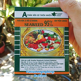 Mua 1 Hộp Phân Bón Lá Hữu Cơ Thiên Nhiên Công Nghệ Mới SEAWEED - Rong Biển 95%