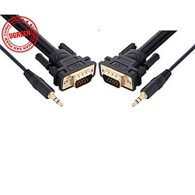 Mua Cáp VGA Và Audio 3.5mm Ugreen VG102 11626 (2m) - Đen Hàng Chính Hãng
