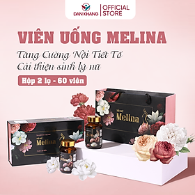 Viên uống melina dân khang giúp tăng cường nội tiết tố nữ dùng được cho u 2 lọ x 30v