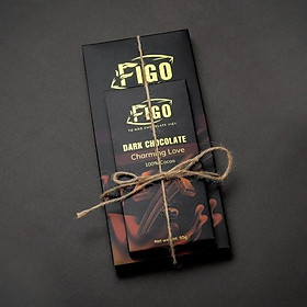 Dark chocolate 100% cacao nguyên chất, socola đen không đường 50g