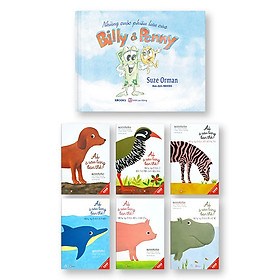 Bộ 2 Cuốn Những Cuộc Phiêu Lưu Của Billy & Penny ( Sách Màu - Bìa Cứng ) + Combo Ai ở Sau Lưng Bạn Thế