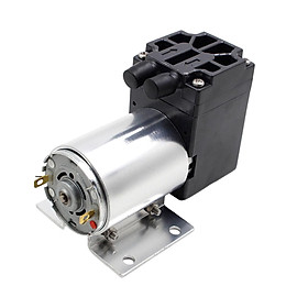 Mini Vacuum Pump, DC 12V 120kpa Vacuum Air Pump 5L/min Diaphragm Compressor Air Suction Pump with Holder analysis Sampling