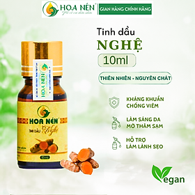 Tinh dầu Nghệ nguyên chất 10ml - Hoa Nén - Làm mờ sẹo, đẹp da