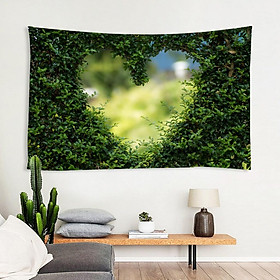 3D Effect Wall Hanging Tapestry Curtain Party Backdrop Decor 200x150cm