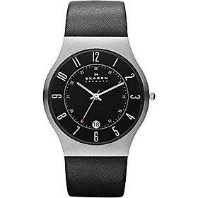 Skagen Men's Sundby Titanium and Stainless Steel Mesh Casual Quartz Watch