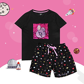 BT21 x HUNT Spangle Pajama Set Cooky HILO91101T