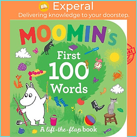 Sách - Moomin's First 100 Words by Tove Jansson (UK edition, boardbook)