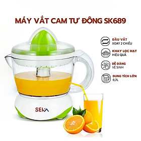 Mua Máy vắt nước cam Seka SK-689 tự động 2 chiều dùng điện giúp vắt kiệt lượng nước