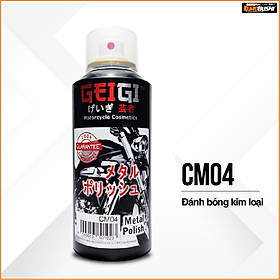 Mua Sơn xịt Samurai Kurobushi - ĐÁNH BÓNG KIM LOẠI CM04 (400ml)