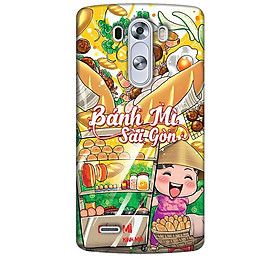 Ốp lưng dành cho điện thoại LG G3 hình Bánh Mì Sài Gòn - Hàng chính hãng