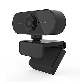 Camera web USB2.0 1080P FHD video độ phân giải cao Len hỗ trợ 360left ích hợp micro kỹ thuật số