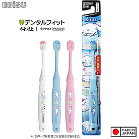 Bàn chải đánh răng trẻ em Ebisu Cinnamoroll cho bé từ 6 tuổi - Hàng Nội Địa Nhật Bản