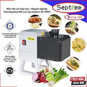Máy chẻ các loại rau, hành, tỏi, ớt, rau muống,... Dòng chuyên nghiệp. Thương hiệu Mỹ cao cấp Septree XC-988A. HÀNG CHÍNH HÃNG