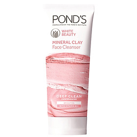 Sữa Rửa Mặt Pond's Đất Sét Khoáng Sạch Sâu Sáng Mịn (90g)