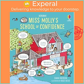 Sách - Miss Molly's School of Confidence by Zanna Davidson Rosie Reeve (UK edition, hardcover)