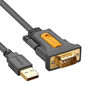 Cáp Chuyển Đổi Ugreen USB 2.0 Sang RS232-DB9 20222 (2m) - Hàng Chính Hãng