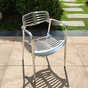 Mua Ghế cafe ngoài trời hợp kim nhôm có tay cao cấp sang trọng hiện đại CC07001-A Nội thất Capta